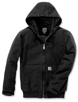 Image of Carhartt Duck Active Jacket, black, Size 2XL, black, Size 2XL