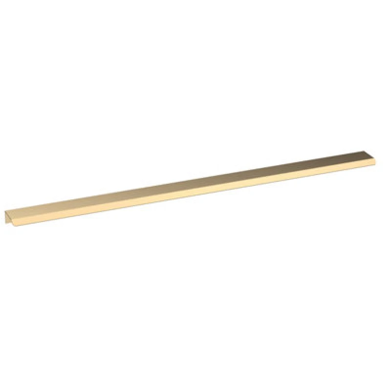 Image of Balterley Finger Pull Handle 500mm 320mm Centres Brushed Brass Bronze