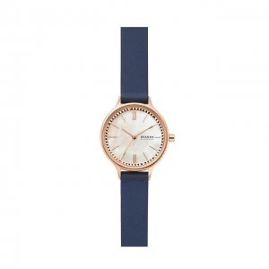 Image of Skagen Pearl And Blue 'Anita' Classical Watch - SKW2864 - multicoloured
