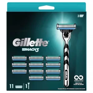 Image of Gillette MACH3 Razor 11 Blades
