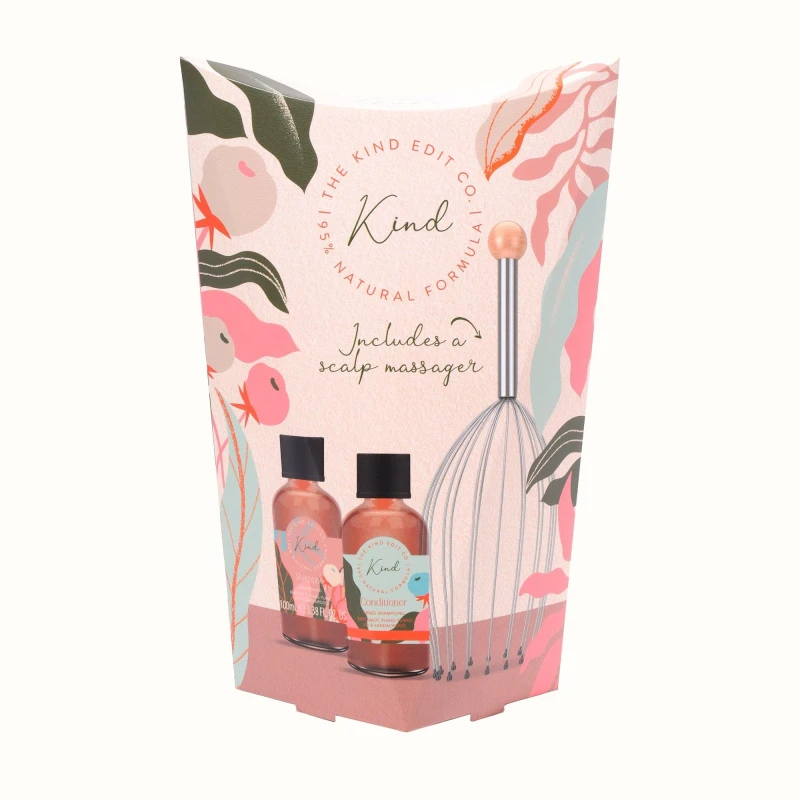 Image of Be You Kind Edit Co. Hair Care & Scalp Massager Set - Multi Multi One Size