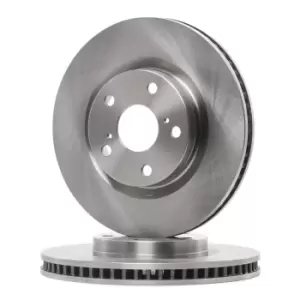 Image of FERODO Brake disc DDF1646 Brake rotor,Brake discs TOYOTA,LEXUS,AURIS (NRE15_, ZZE15_, ADE15_, ZRE15_, NDE15_)