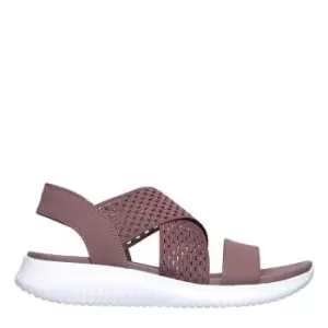 Image of Skechers Neon Sandals Ladies - Purple