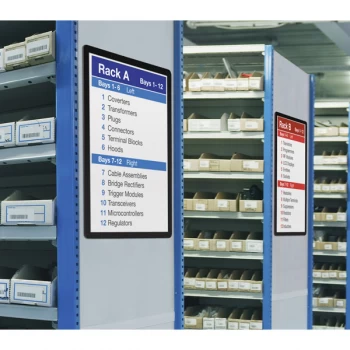 Image of Beaverswood Frames 4 Docs Magnetic A3 Blue - Pack Of 10