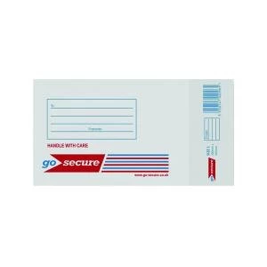 Image of GoSecure Bubble Lined Envelope Size 1 Pack of 100 White KF71447