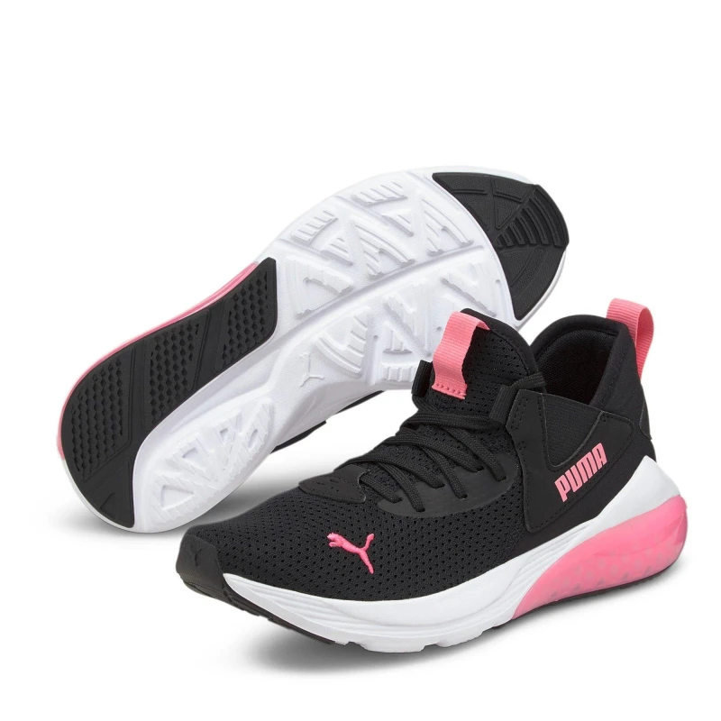 Image of Puma Cell Vive Runners Junior Girls - Black 3