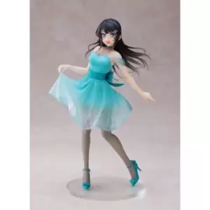 Image of Rascal Does Not Dream of Bunny Girl Senpai PVC Statue Mai Sakurajima Clear Dress Ver. 20 cm