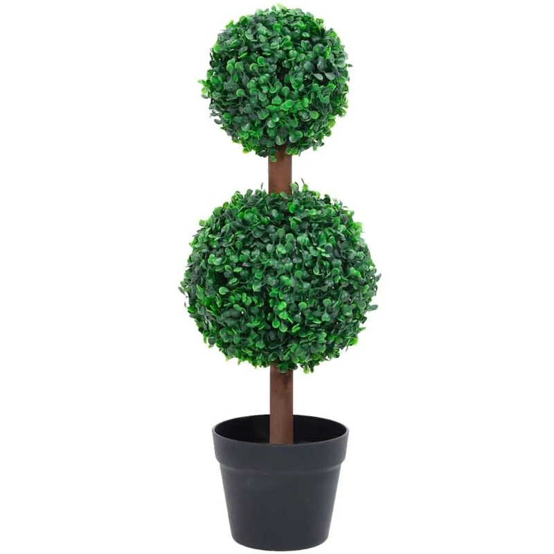 Image of VIDAXL Artificial Boxwood Plant with Pot Ball Shaped Green 60cm Vidaxl 8720286569122