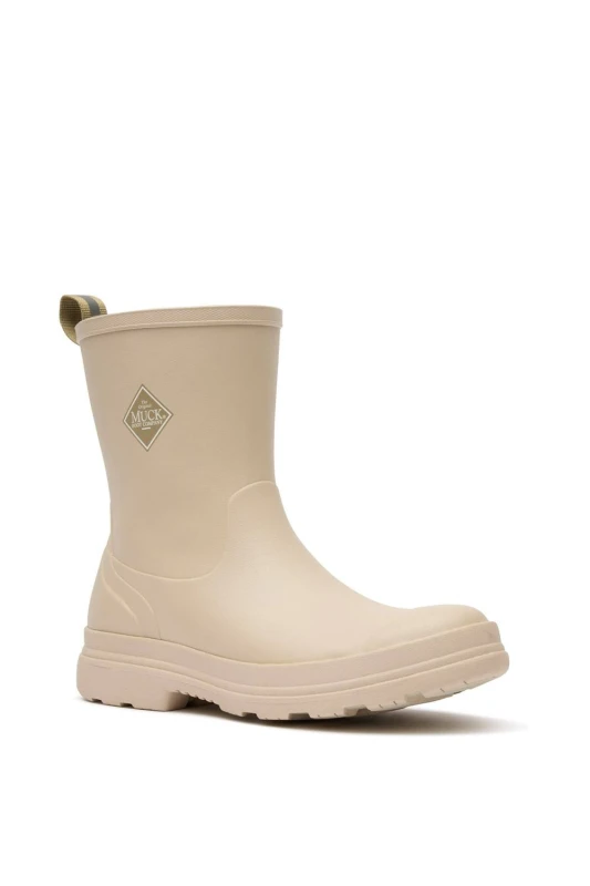 Image of Muck Boots Womens Rainscape Mid Boot in Beige Size: 6 Beige Female 6