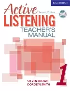 Image of active listening 1 teachers manual with audio cd