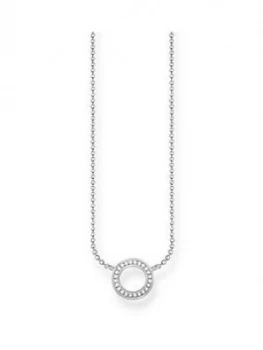 Image of Thomas Sabo Circle Sterling Silver Necklace