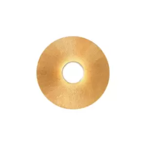 Image of Circle Lifestyle Metal Surface Mounted Ceiling Light - Sun Gold Finish, 1x GX53
