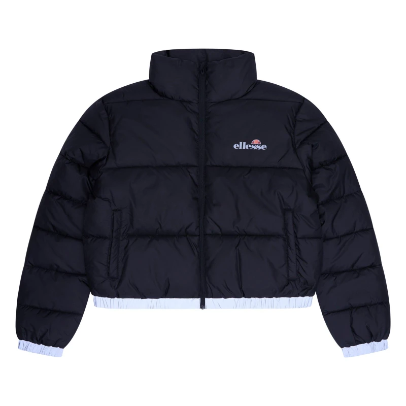 Image of Ellesse Womens Short Puffer Jacket Black female 6 (2XS)