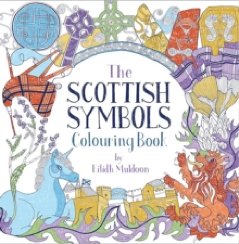 Image of The Scottish Symbols Colouring Book Paperback / softback