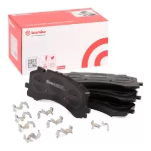 Image of BREMBO Brake pad set PRIME LINE P 85 170 Brake pads,Brake pad set, disc brake VW,AUDI,Touareg (CR7),Q7 (4MB),A6 Avant (4A5, C8),A6 Limousine (4A2, C8)