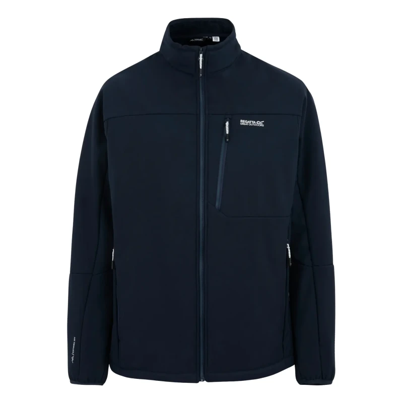 Image of Regatta Regatta Men Moutdale Insulated Windproof Softshell in Navy Size: Small Navy S Male 5063516135524