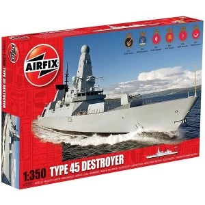 Image of Type 45 Destroyer Airfix 1:350 Model Kit