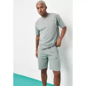 Image of Mennace Menace Badge Hoodie - Green