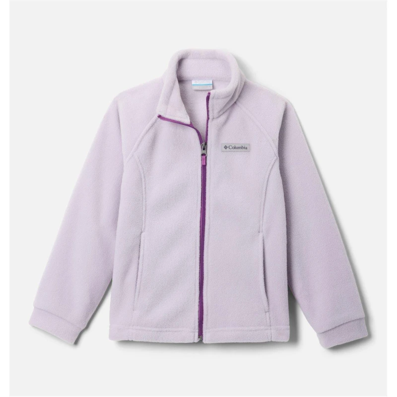 Image of Columbia Benton Springs Fleece Juniors Purple female 7-8 (S)