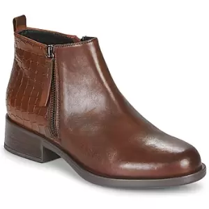 Image of Geox RESIA womens Mid Boots in Brown,2.5