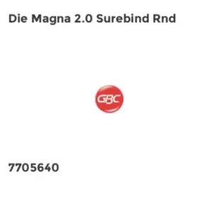 Image of GBC DIE MAGNA 2.0 SUREBIND RND