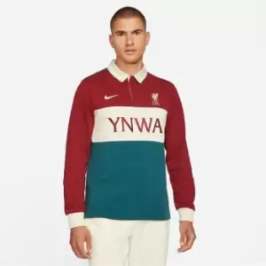 Image of Nike Liverpool FC Polo Shirt Mens - Red