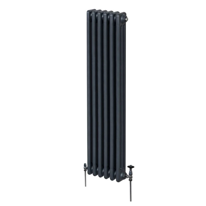 Image of MONSTER-SHOP Traditional 3 Column Radiator - 1800 x 292mm - Anthracite Grey 5055986189824
