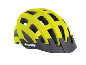 Image of Lazer Compact Adults helmet in Flash Yellow