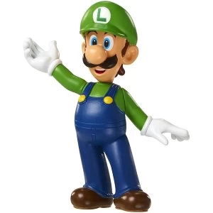 Image of Luigi (Super Mario) World Of Nintendo 2.5" Action Figure
