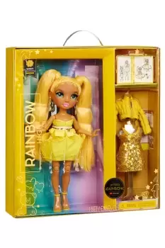 Image of Rainbow High Fantastic Sunny Yellow Fashion Doll