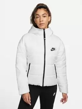 Image of Nike Nsw Synthetic Repel HD Jacket - White/Black, Size XL, Women