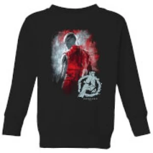 Image of Avengers Endgame Nebula Brushed Kids Sweatshirt - Black - 5-6 Years