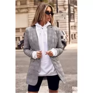 Image of I Saw It First White Basic Oversized Hoodie - White