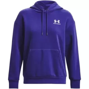 Image of Under Armour Essential Hoodie Womens - Blue