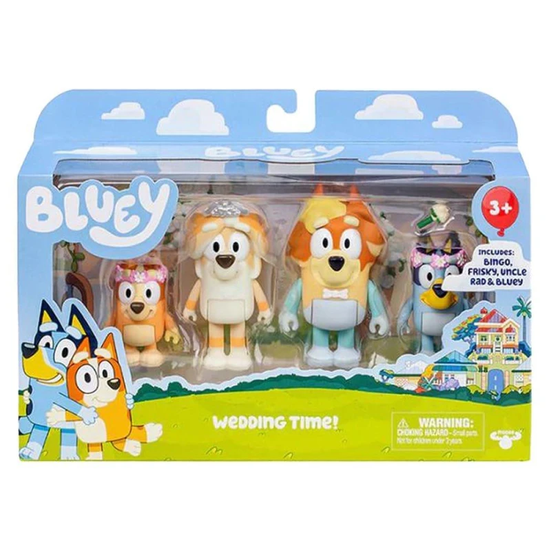 Image of Bluey Bluey S10 Figure 4 Pack Special Set