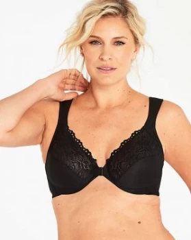 Image of Glamorise Elegance Black Bra