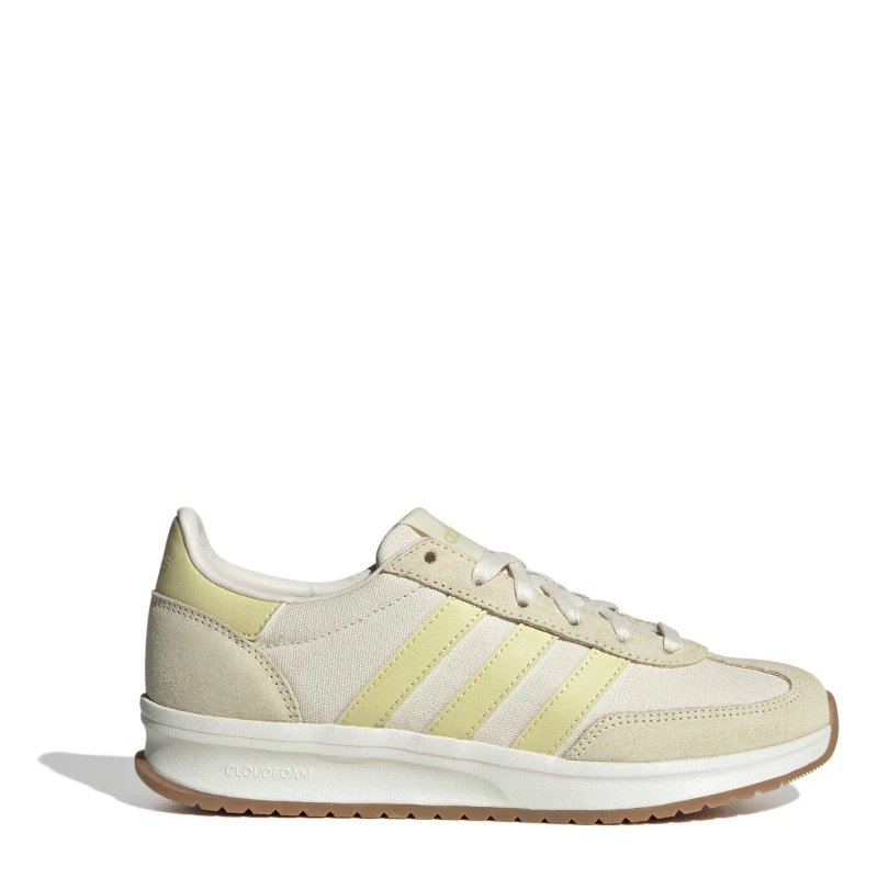 Image of adidas Run 70s 2.0 Low-Top Trainers Womens Yellow/Wht/Gum female 5 (38)