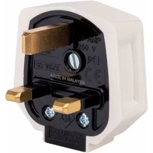 Image of MK PF133WHI Duraplug 13A Fused White