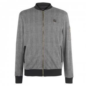 Image of Presidents Club Caption Zip Jacket - Check