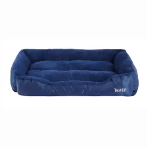 Image of Bunty Deluxe XX-Large Soft Dog Bed - Blue
