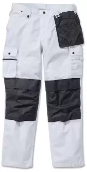 Image of Carhartt Multi Pocket Ripstop Pants, white, Size 42, white, Size 42