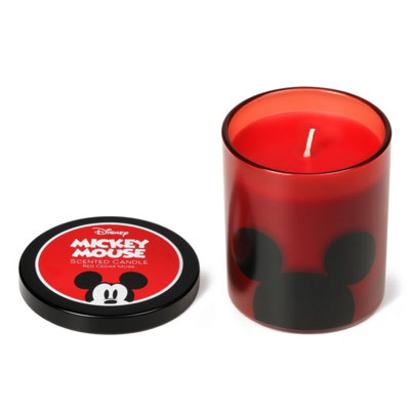 Image of Disney's Mickey Mouse Inspired Candle Red Cedar Musk Scent 213G (1-Wick) - Dismmc003R