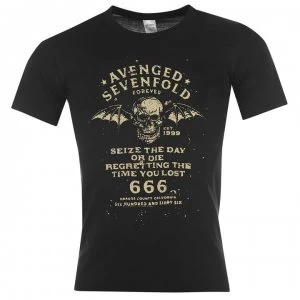 Image of Official Avenged Sevenfold (A7X) T Shirt - Seize The Day