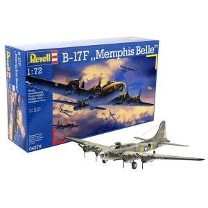 Image of B-17F Memphis Belle 1:72 Revell Model Kits