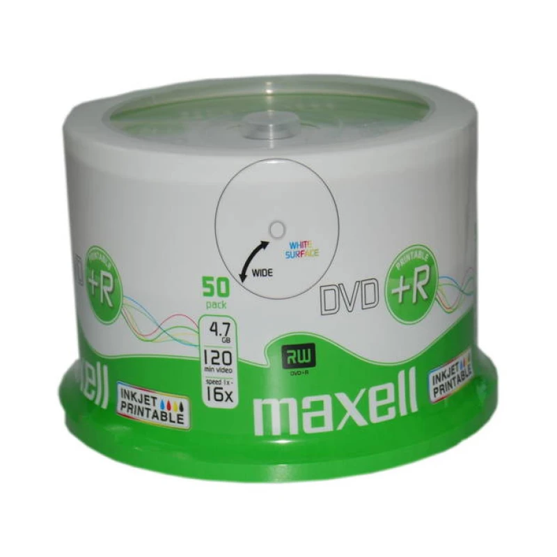 Image of Maxell DVD+R 4.7 GB 50 pc(s)
