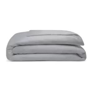 Image of Belledorm Pima Cotton 450 Thread Count Duvet Cover (Single) (Platinum)