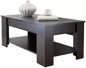 Image of Lift Up Coffee Table - Dark Brown