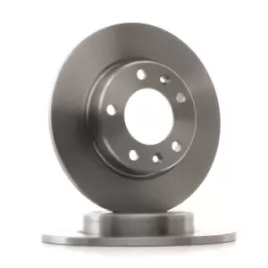 Image of RIDEX Brake disc Solid 82B1388 Brake rotor,Brake discs PEUGEOT,308 SW II,308 II,308 II Kasten / Schragheck (T9),308 II SW Kasten / Kombi (LC_)