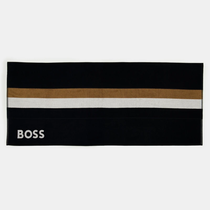 Image of Boss Mens Towels Black male One Size