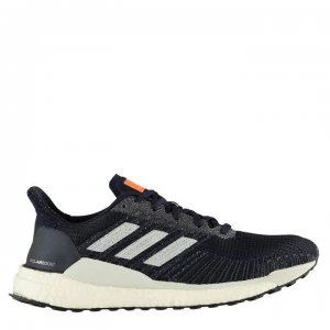 Image of adidas Solar Boost Mens Running Shoes - Navy/Orange